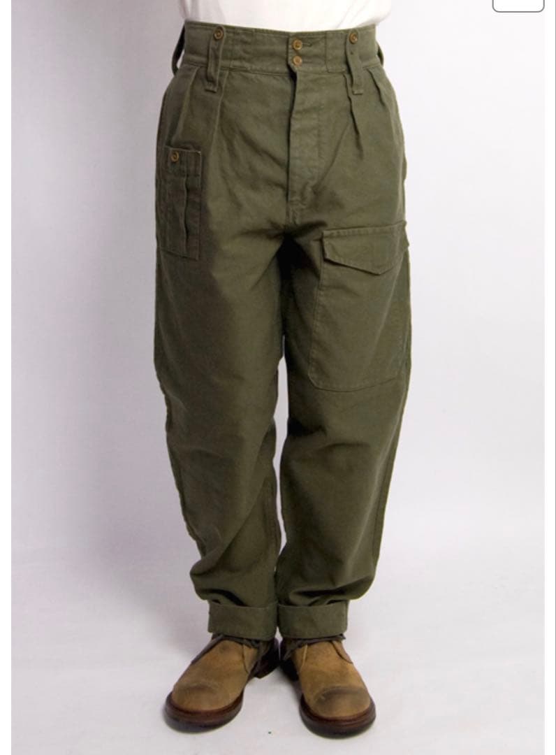 未使用廃盤 Nigel Cabourn BRITISH ARMY PANT 36