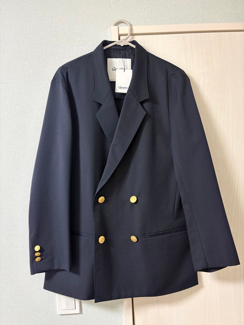 新品★Gymphlex ダブルブレストジャケット サイズ14