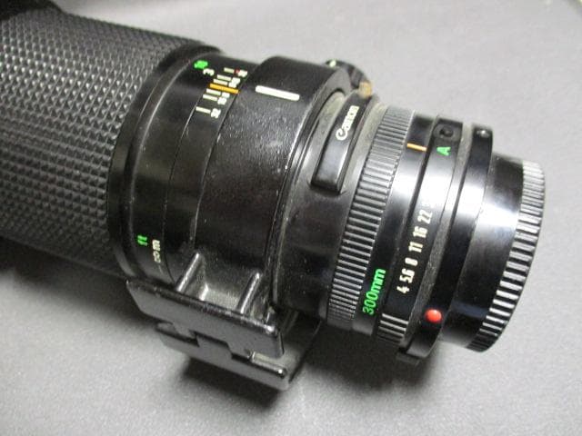 0811G Canon Lens FD 300mm 1:4 レンズ 動作未確認