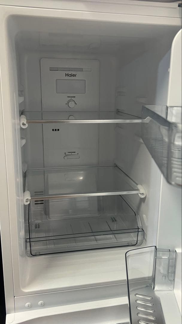 送料込ハイアール冷凍冷蔵庫148L2ドア2024年式JRSY15AR