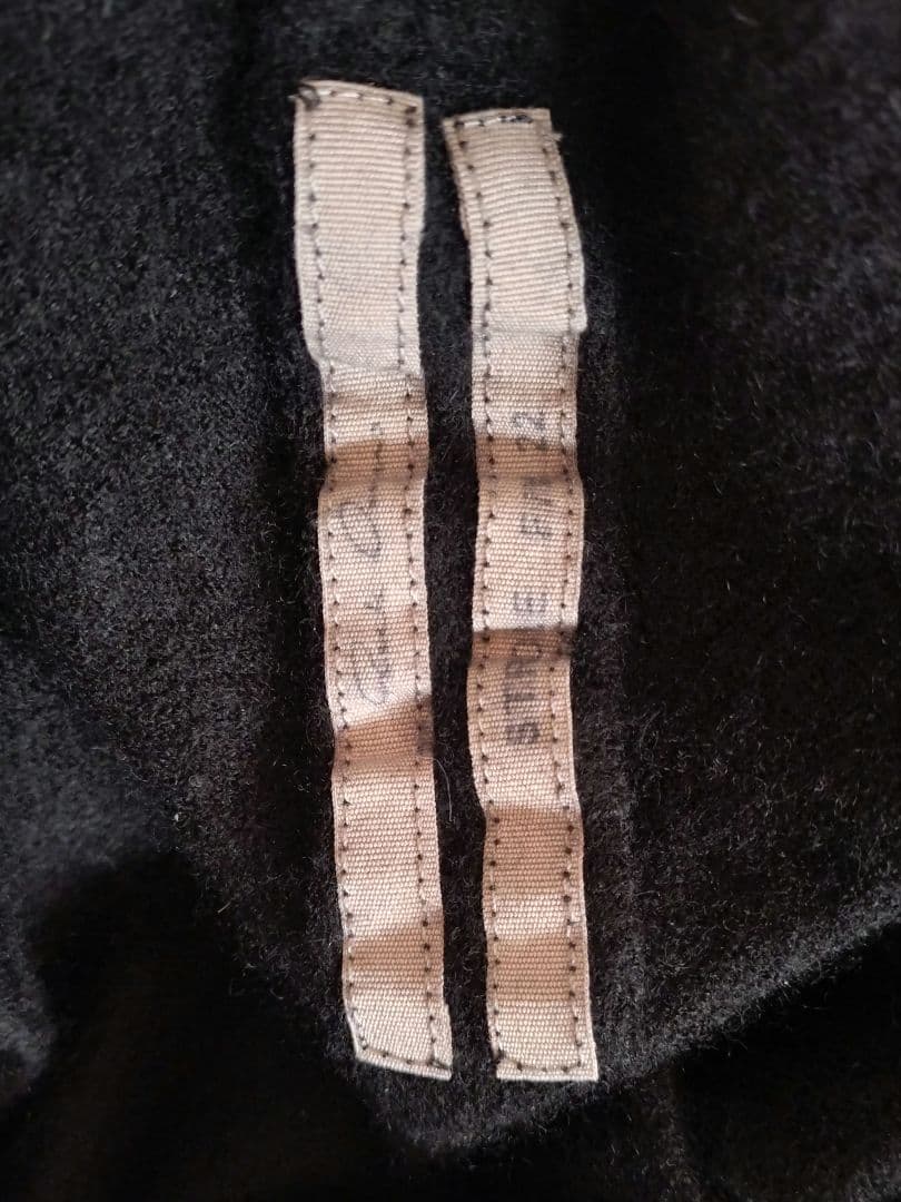 カシミア100% モックネック ニット ブラック FOREVER