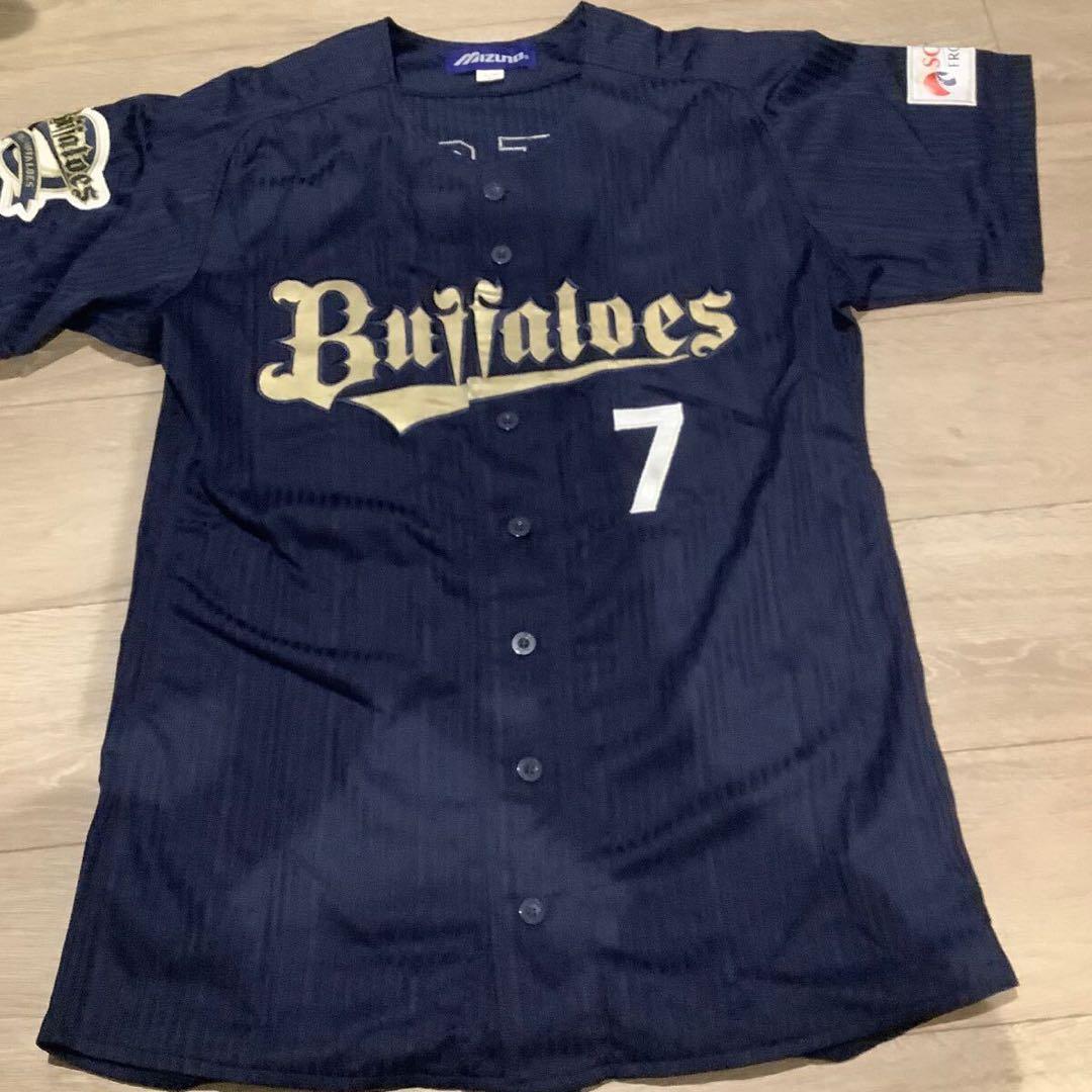 オリックスバファローズ　糸井嘉男　サードユニフォーム　Lサイズ　MIZUNO