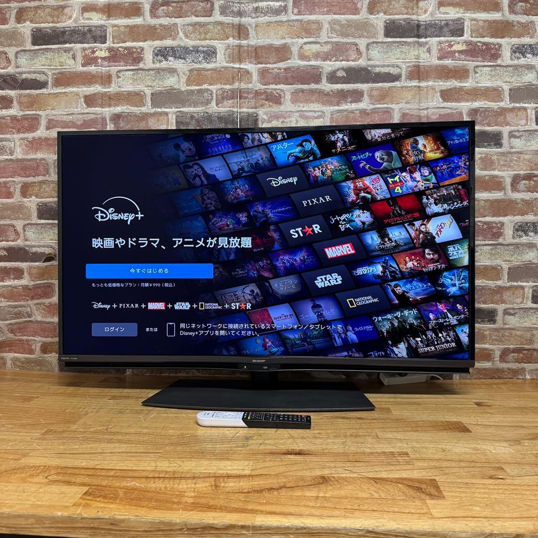 シャープ 45V型 4K 液晶テレビ Android TV 4T-C45BN1