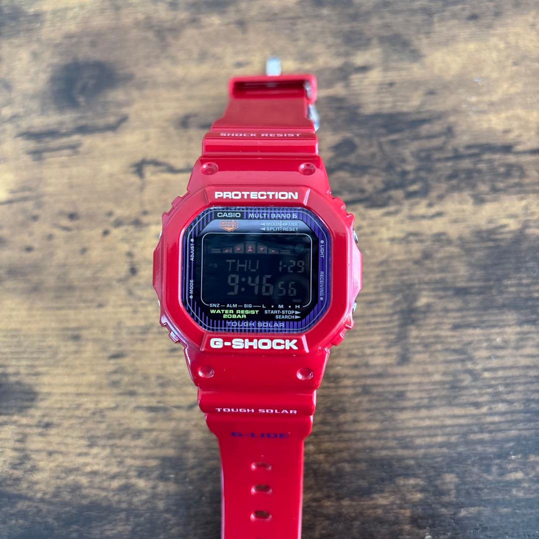 G-SHOCK GW-B5600 タッチソーラー レッド