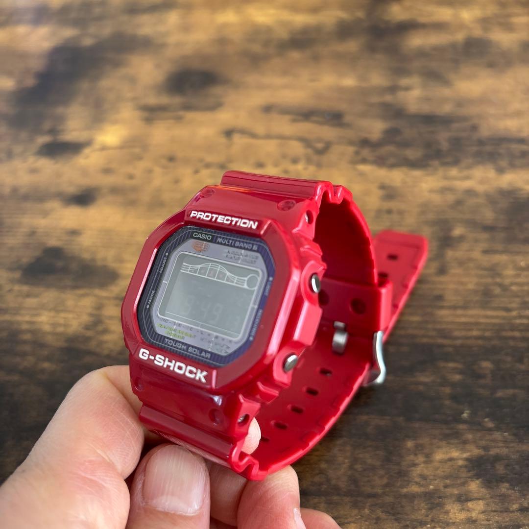G-SHOCK GW-B5600 タッチソーラー レッド
