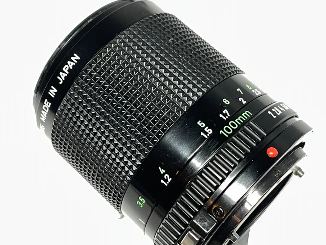専門業者清掃・整備済 キヤノン New FD 100mm F2