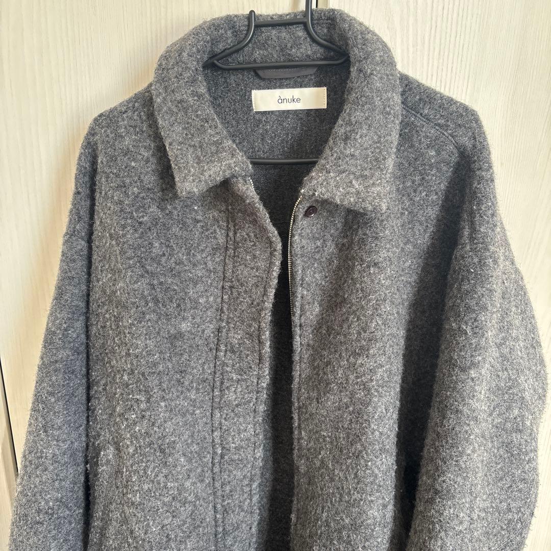 ジャケット・アウター Sliver Zip Blouzon anuke