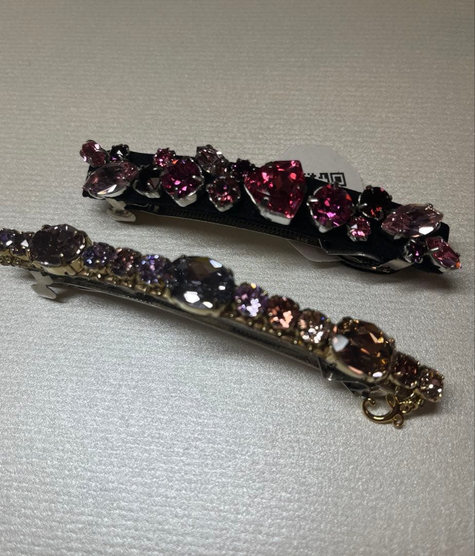 新品　コンプレックスビズ　スリムバレッタ　バレッタ　クリップ　シュシュ