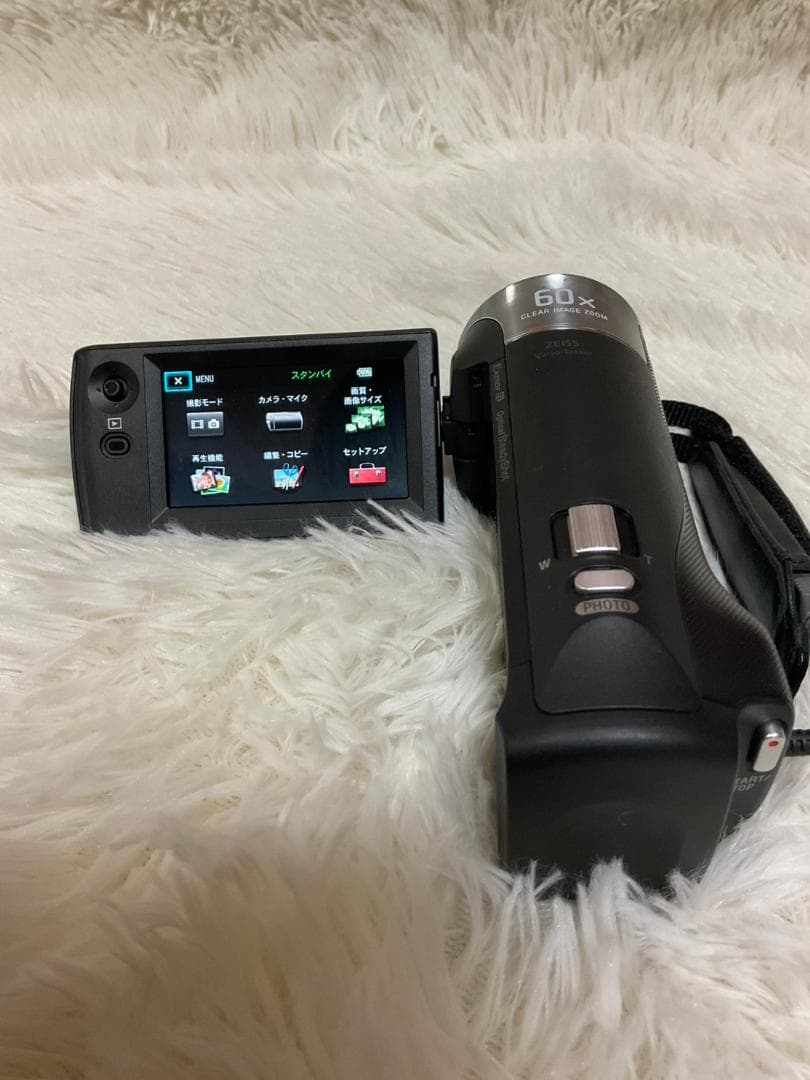 【簡易動作確認済】SONY HDR-CX470 ビデオカメラ ブラック