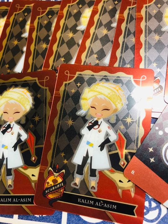 ツイステ　ツイステッドワンダーランド   メタルカード3  実験着　カリム