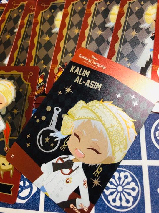 ツイステ　ツイステッドワンダーランド   メタルカード3  実験着　カリム