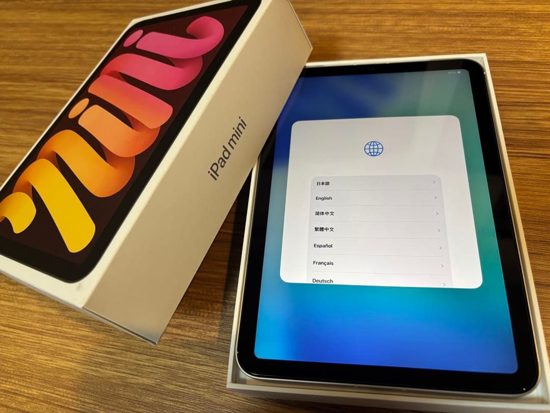 iPad mini 第7世代(A17 Pro)セルラーモデル　保証あり