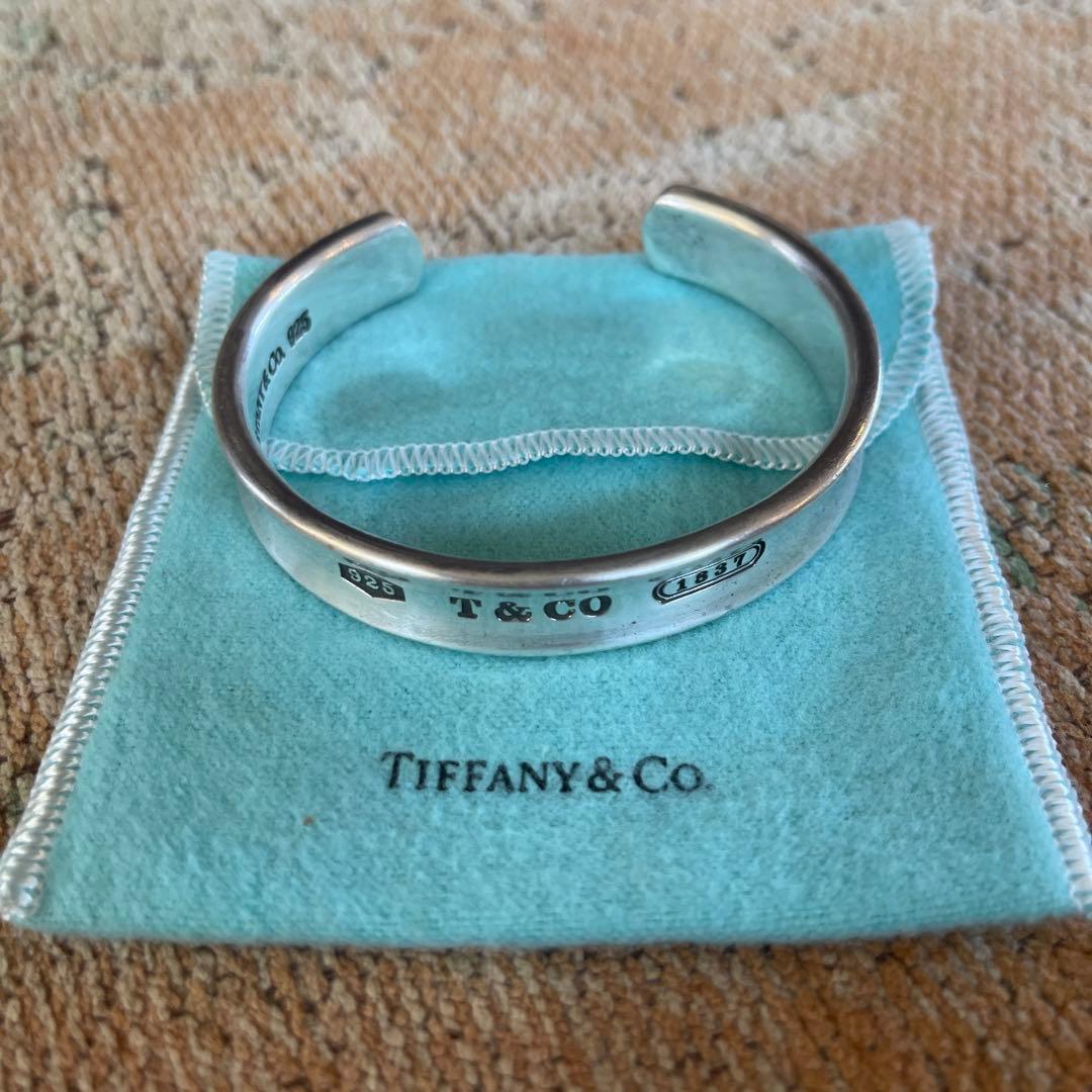 美品‼︎ Tiffany & Co. ティファニーカフバングル925