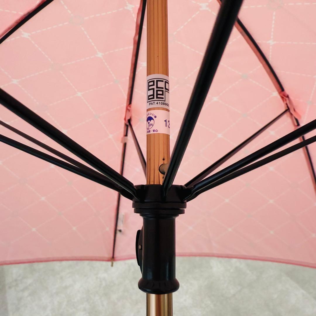 【未使用】 CELINE セリーヌ 長傘 ピンク タグ付き 全長約90cm