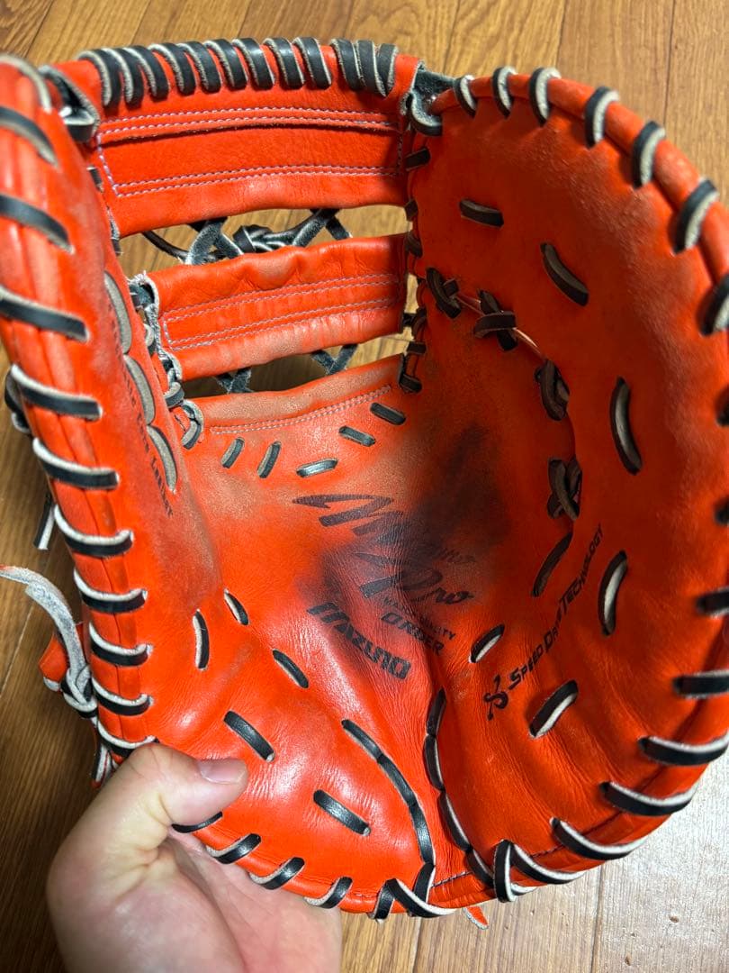 週末限定値下げ　ミズノプロ　オーダー　硬式ファーストミット