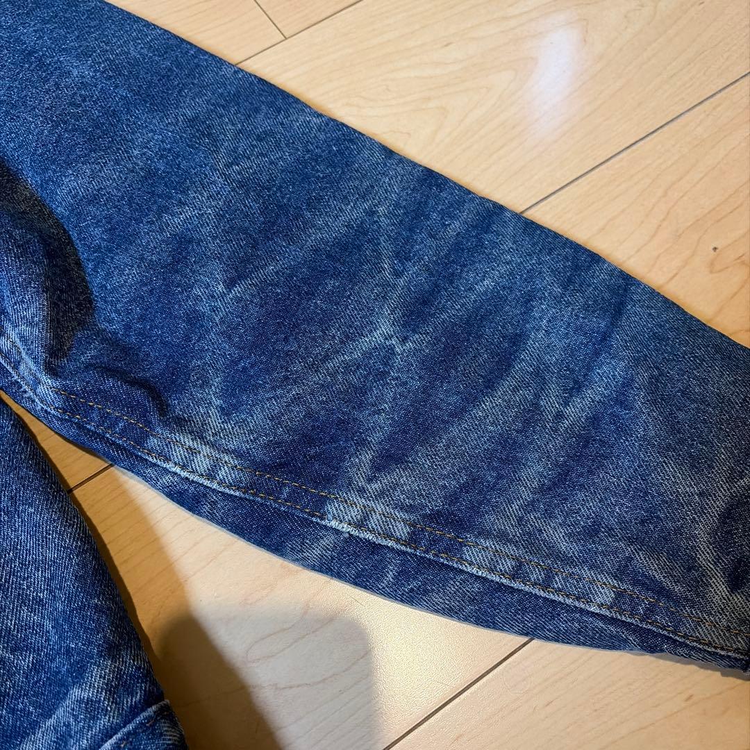 70s USA製　Levi's 70505 デニムジャケット 鬼ひげ　40