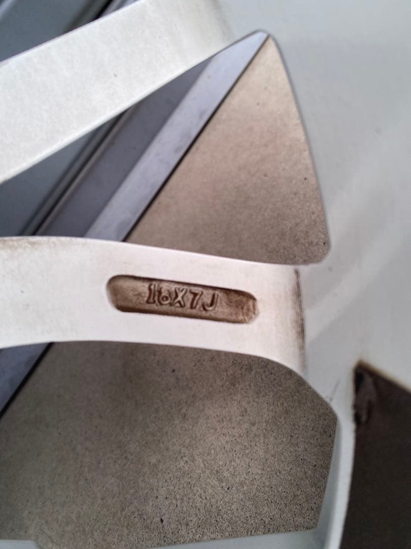 ちゃーちゃん 専用　18インチ　レオニスLV ホワイト&ポリッシュ