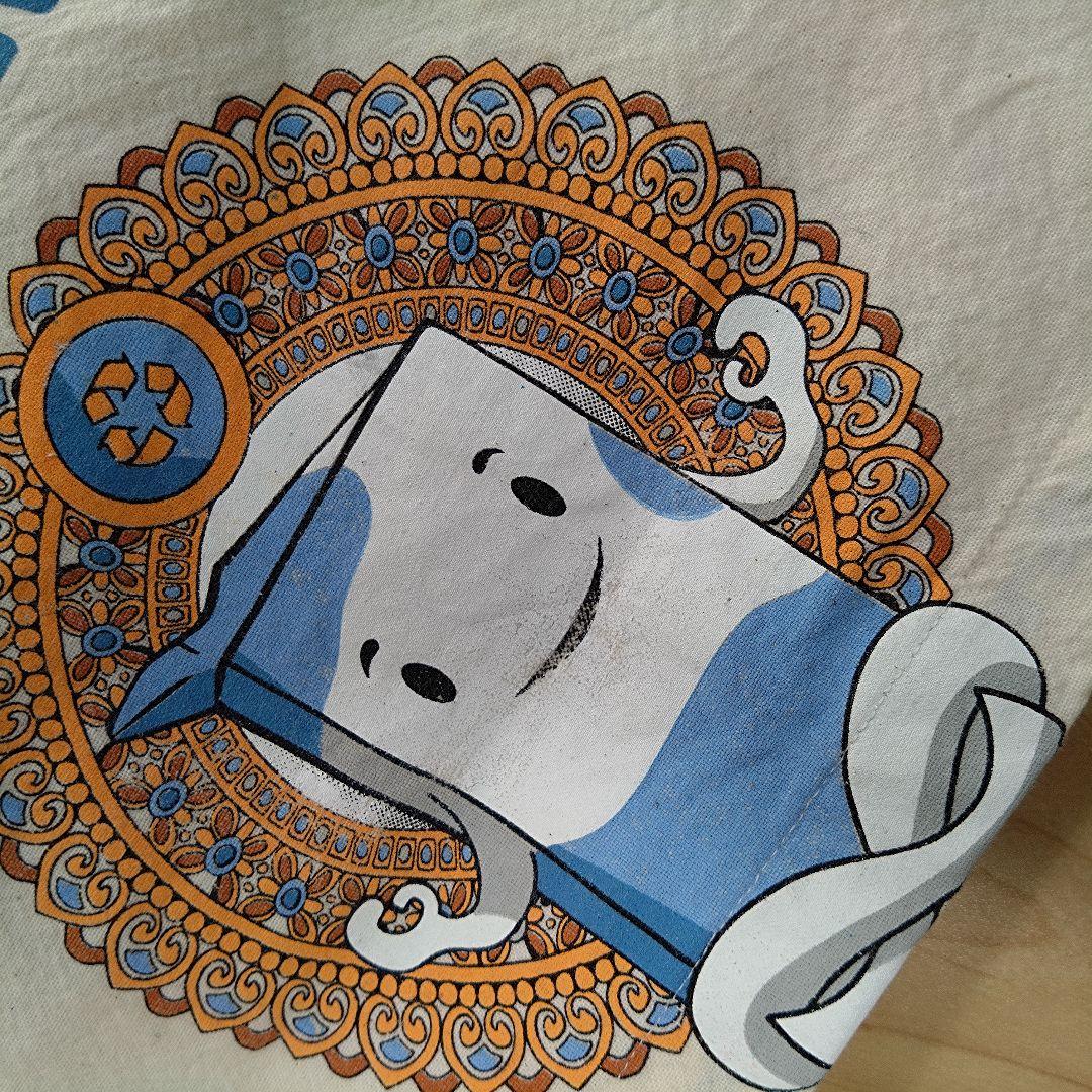 Vintageヨーロピアン エコバッグ リメイク パンツ　フリーダ　再構築パンツ