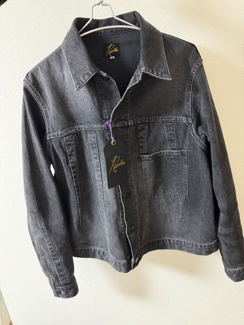 Needles デニムジャケット　ブラックデニム