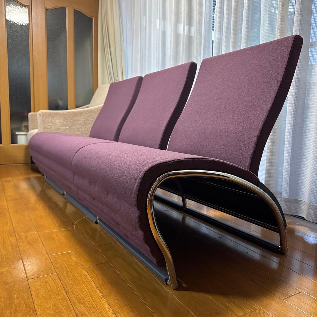 イトーキ　ブルースバーディック　3人掛けソファ　トリプルソファ　送料込み