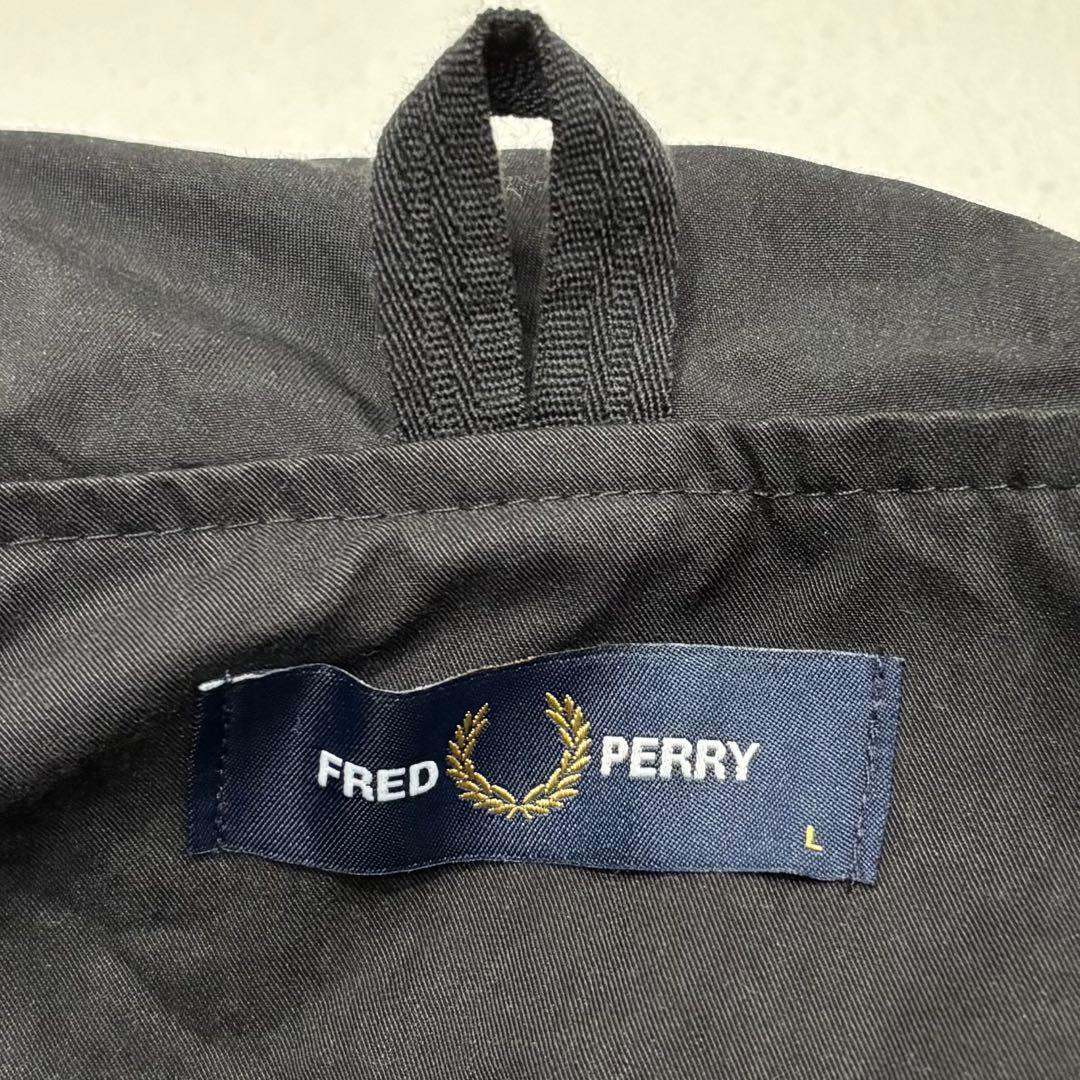 FRED PERRY プリマロフト ライナー モッズコート L ブラック ダウン