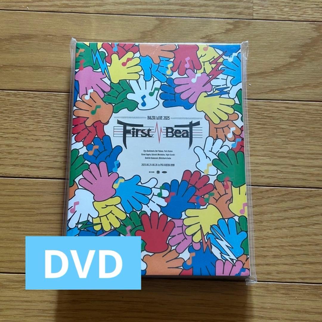 DVD B&ZAI LIVE 2025 First Beat 新品未開封