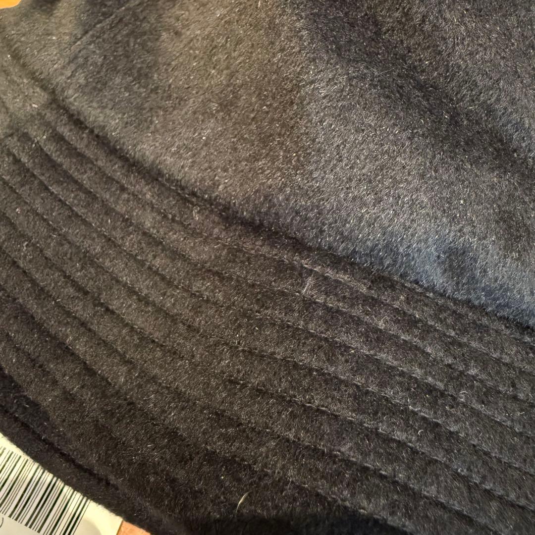 【新品・2】KIJIMA TAKAYUKI アンゴラウールハット 黒