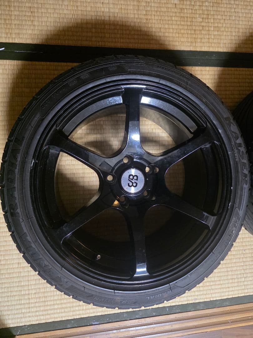 17インチ9J 2本　ドリケツ