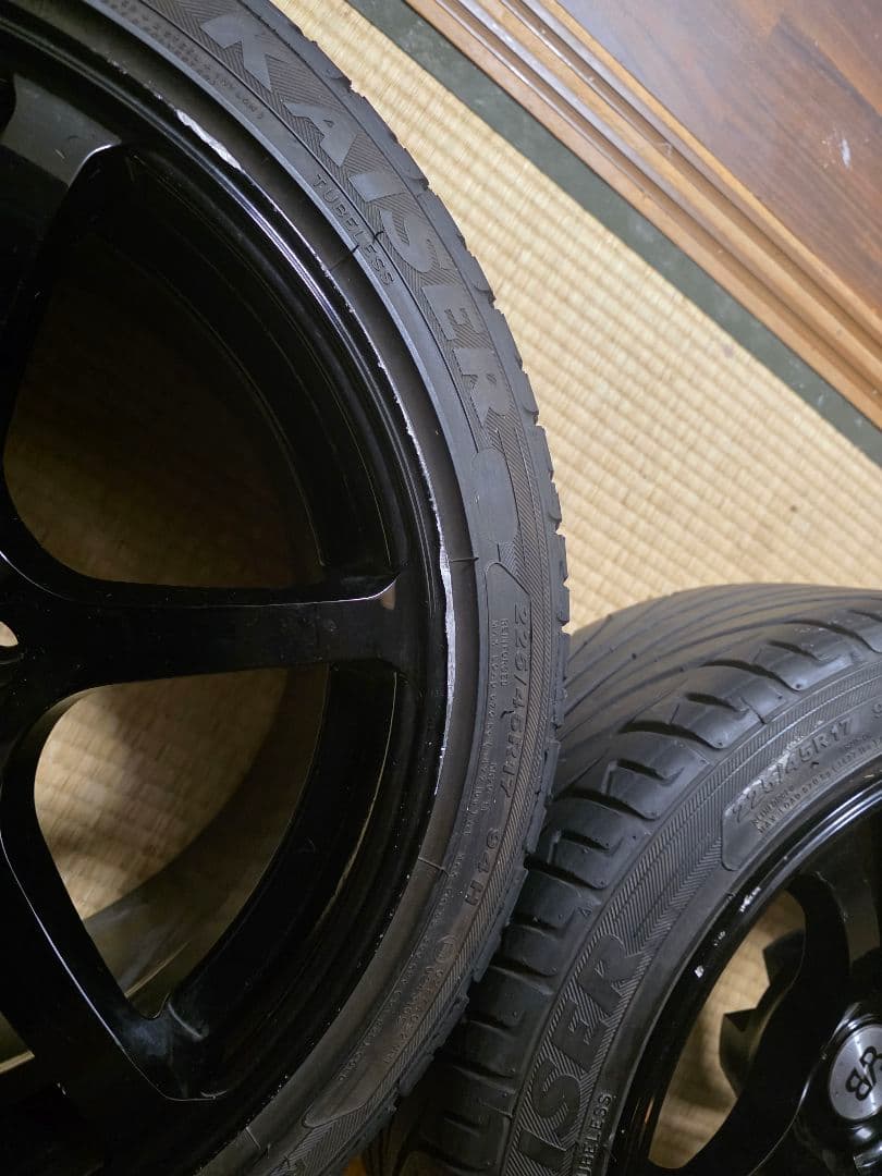 17インチ9J 2本　ドリケツ