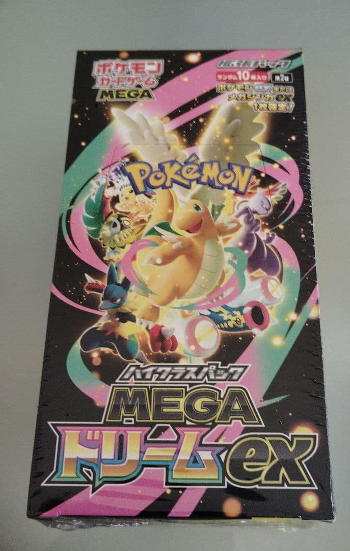 ポケモンカードゲーム MEGA ドリームEX シュリンク有り　1BOX