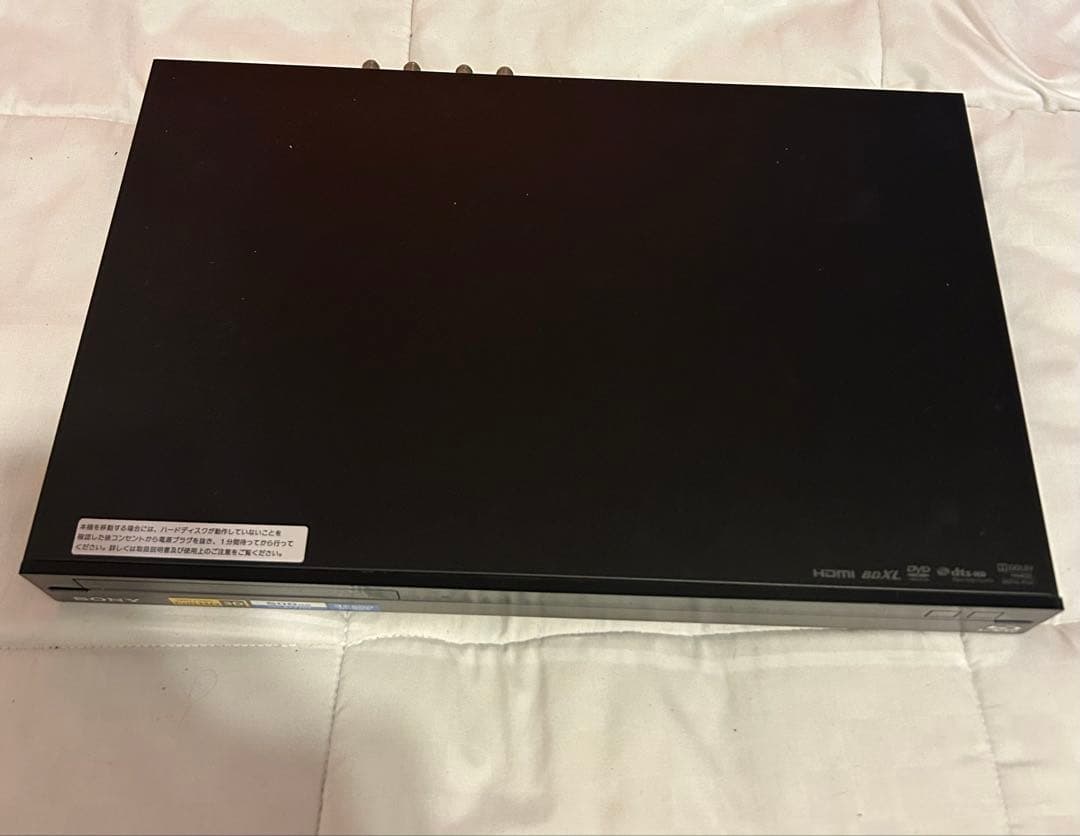 SONY ブルーレイディスクレコーダーBDZ AT770T 500GB