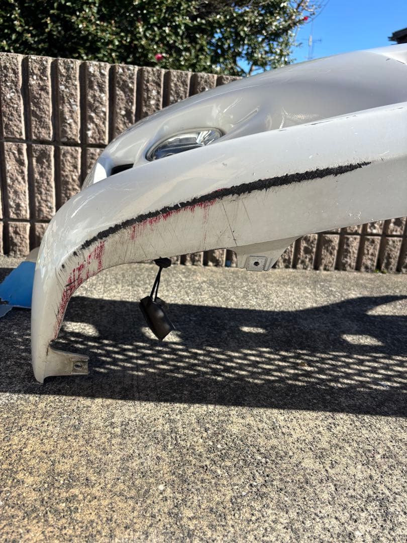 GRS200 クラウンアスリート前期 フロントバンパー　パールホワイト