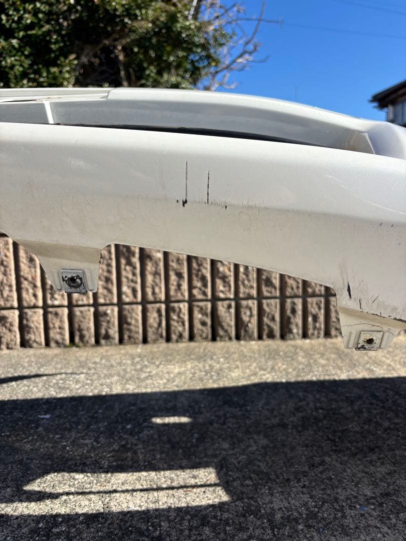 GRS200 クラウンアスリート前期 フロントバンパー　パールホワイト