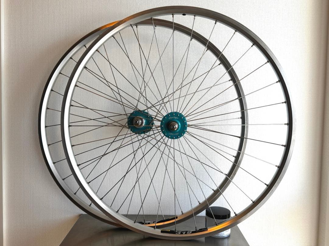 ピストホイール MAVIC A319 × GranCompe トラックハブ