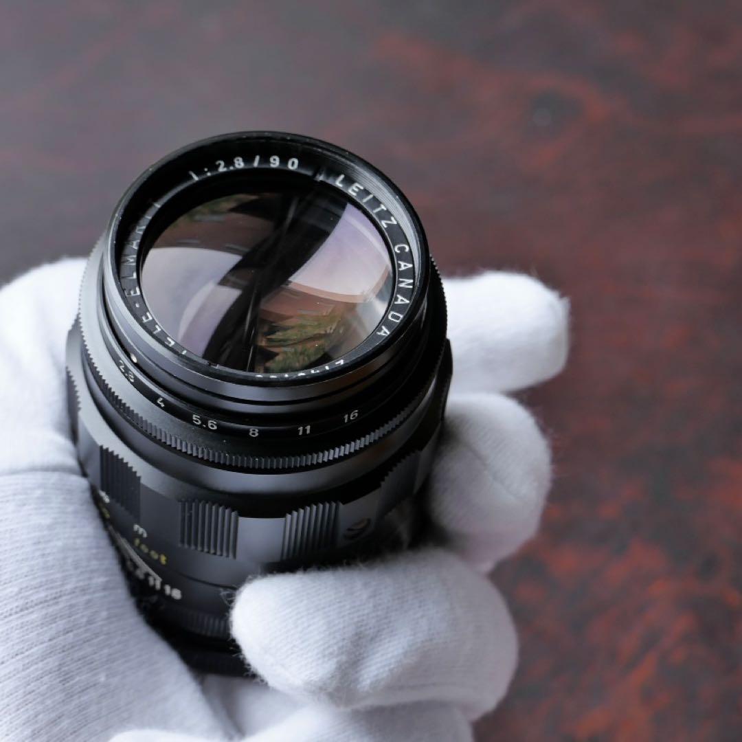 Leica(ライカ) テレエルマリート 90mm/F2.8(極美)&純正フード