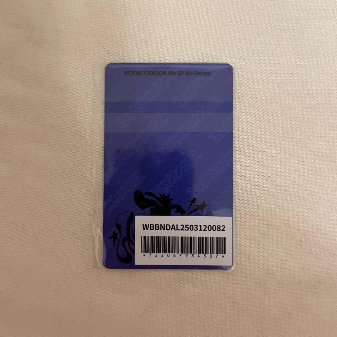BOYNEXTDOOR テサン NoGenre ラキドロ weverse
