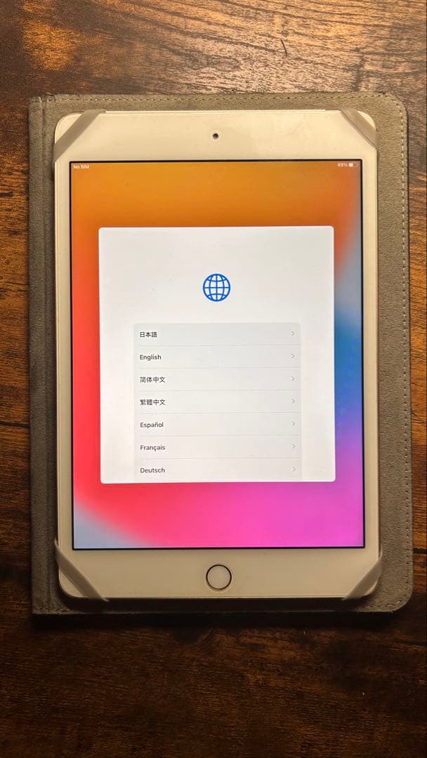 Apple iPad mini4 ゴールド16GB