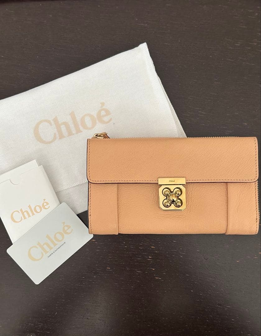 【Chloe 新品未使用】クロエ　財布　Chloe ターンロック　エルシー