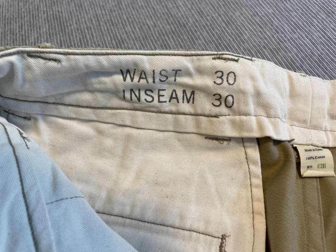 RRL ダブルアールエル チノパン フィールドチノ　30×30