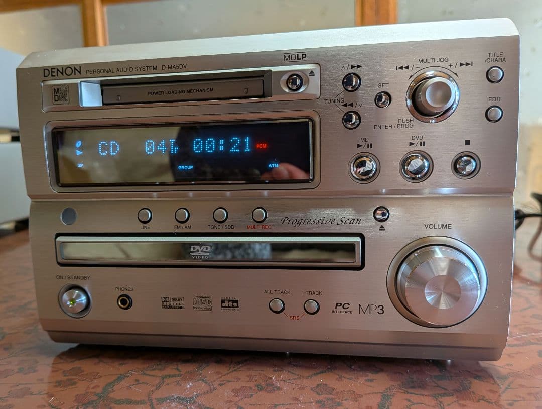 美品★DENON D-MA5DV ミニコンポ 本体のみ