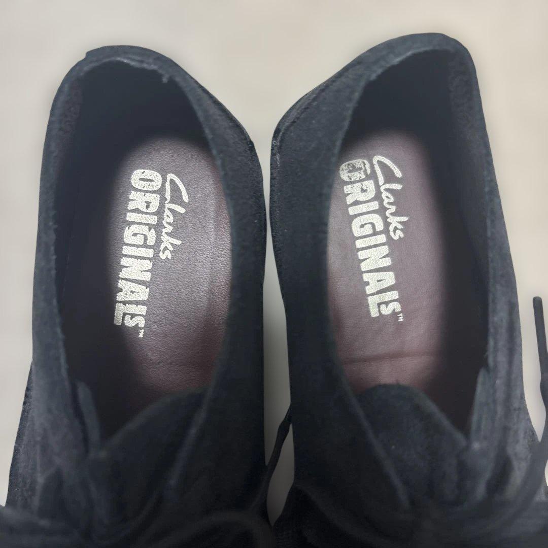 Clarks Originals ブラック Desert Trek ケア用品付き