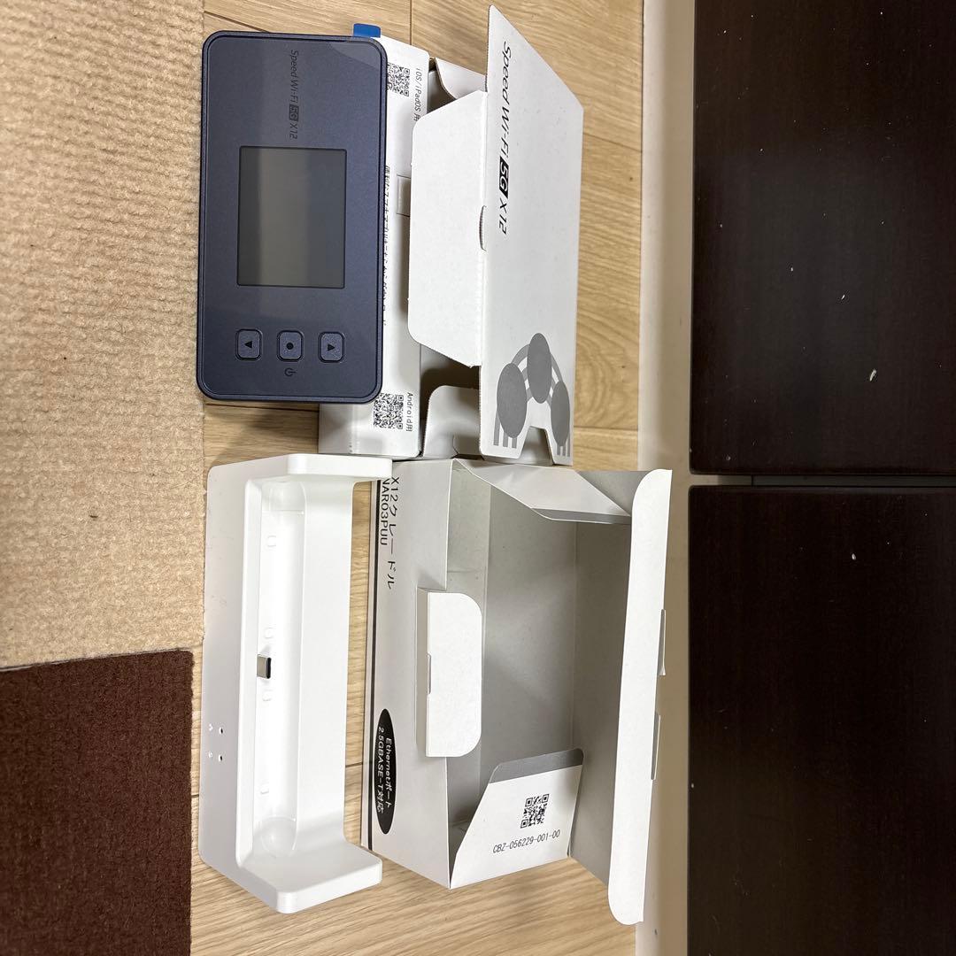 Speed Wi-Fi 5G X17 モバイルルーター 本体