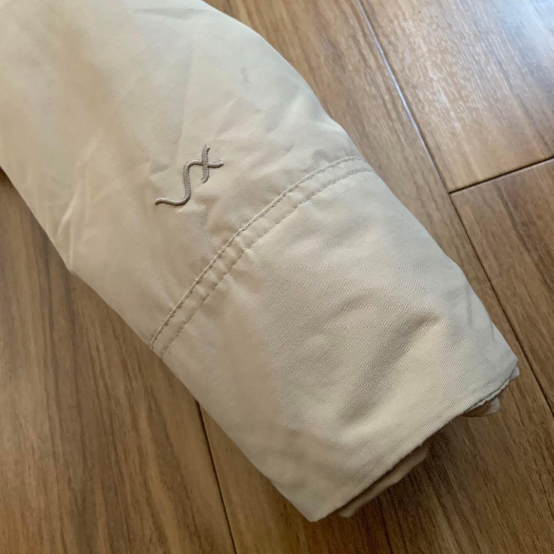 LノースフェイスVXベージュマクマードダウンジャケットパーカーファー付