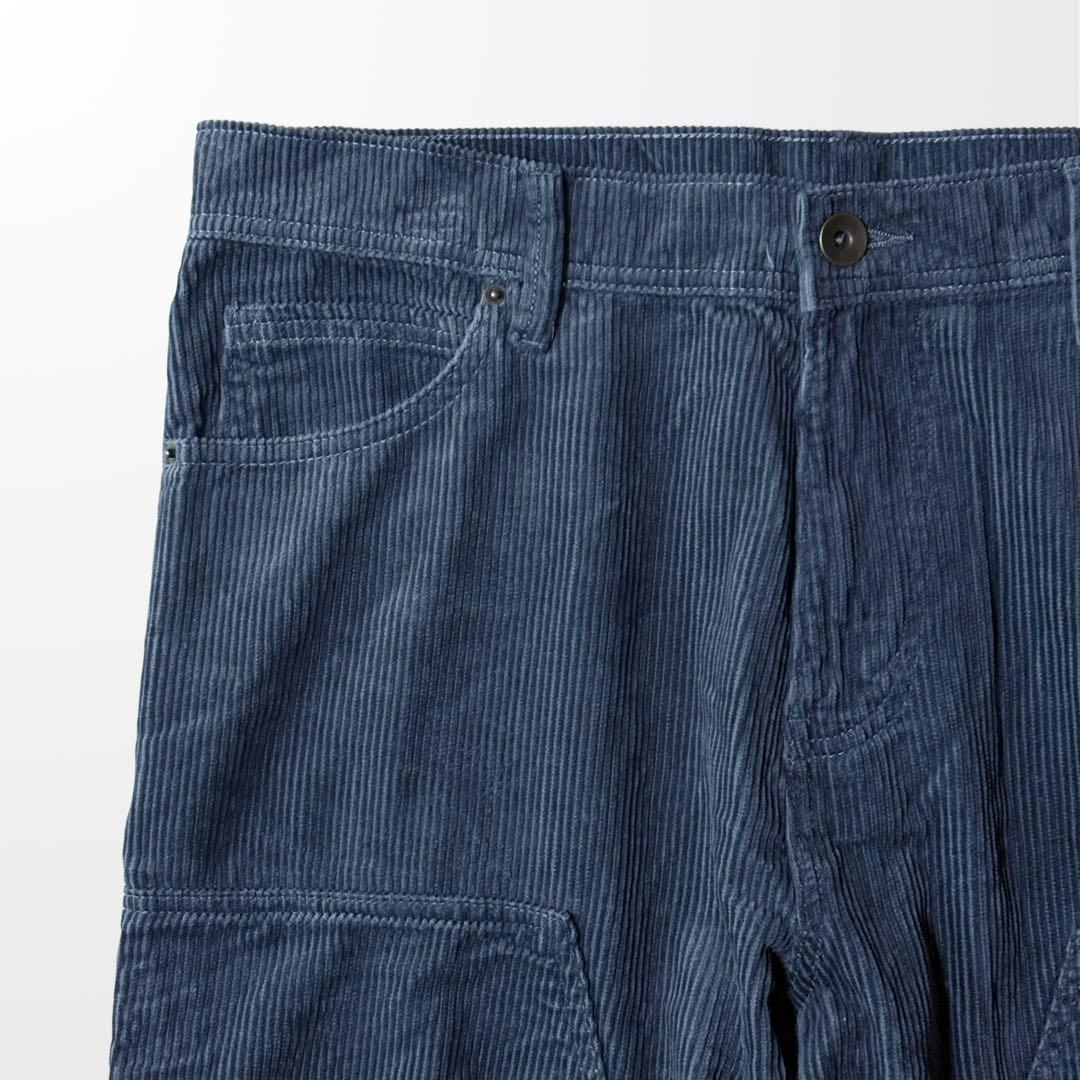 ダブルニー　コーデュロイ ワーク　グレー　　W34 ペインター　カーペンター