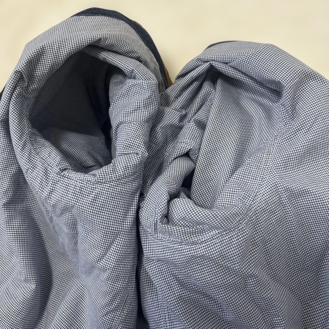 もぐ　カバーオールXL ロゴワッペン　コーデュロイ