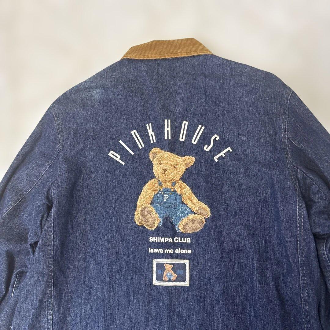 もぐ　カバーオールXL ロゴワッペン　コーデュロイ