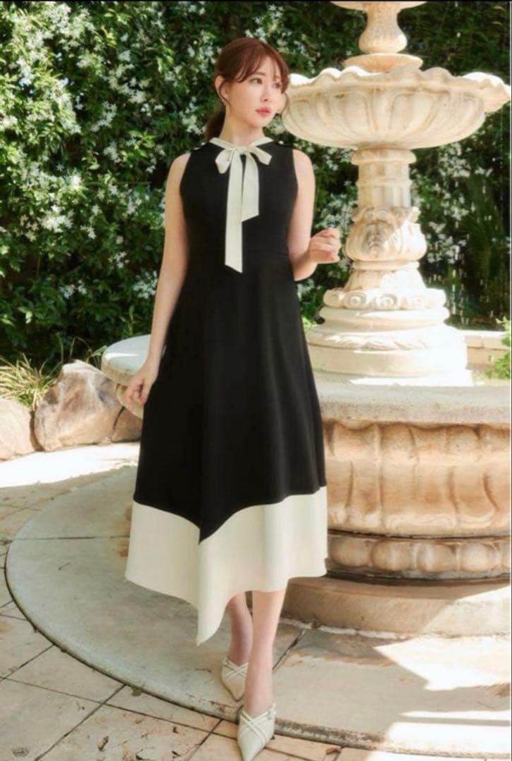ワンピース Herlipto Imperia Asymmetric Dress