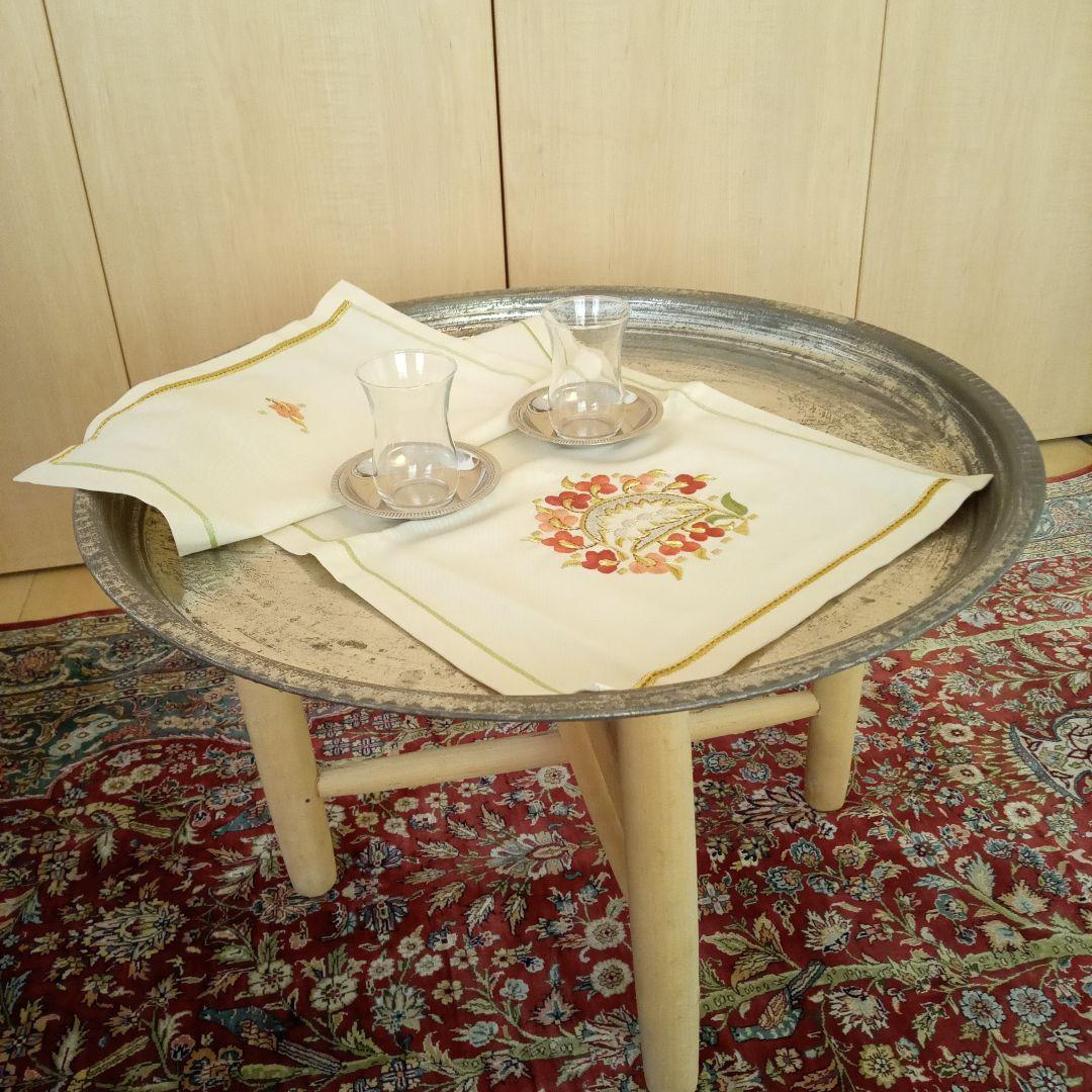銅製トルコチャイテーブル