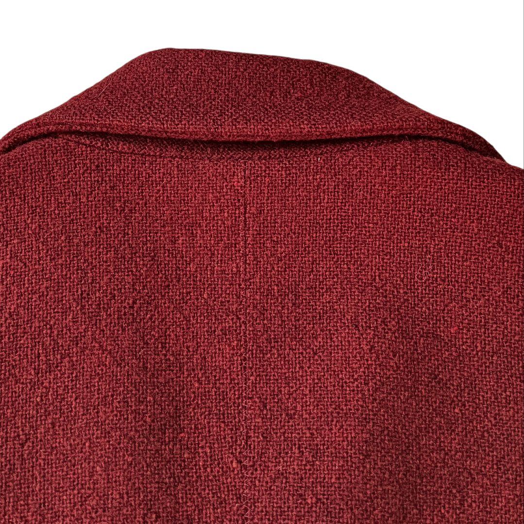 【ヨーガンレール】ウールテーラードジャケット М テラコッタ