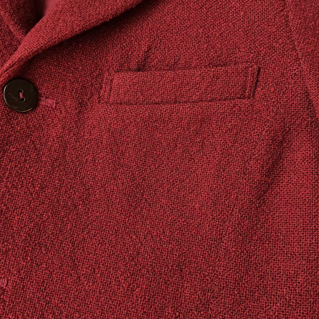 【ヨーガンレール】ウールテーラードジャケット М テラコッタ